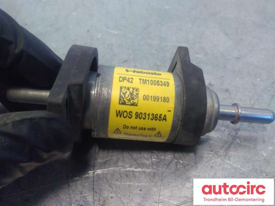 Bensinpumpe elektrisk til Volvo V60 / V60 CC 2018-->> (Type II)  (WEBASTO|TM1005349|32130834|)