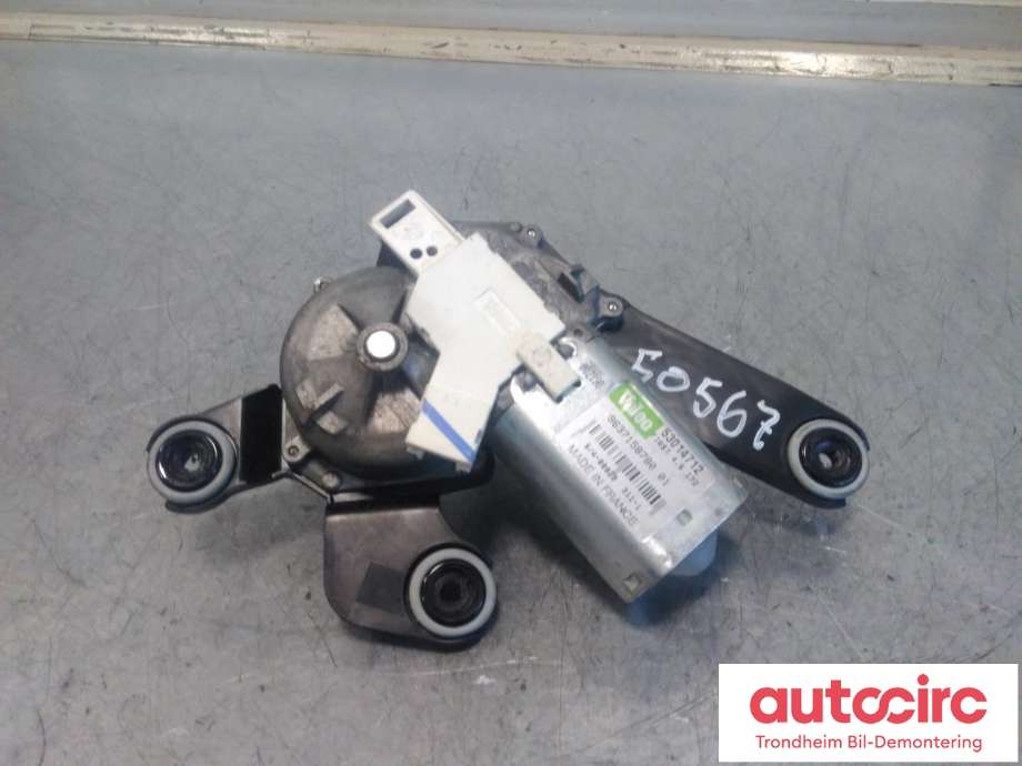 Viskermotor bakrute til Peugeot 307 2001-2004 (Fase 1)  (VALEO|6405J9|9637158780|53014712)