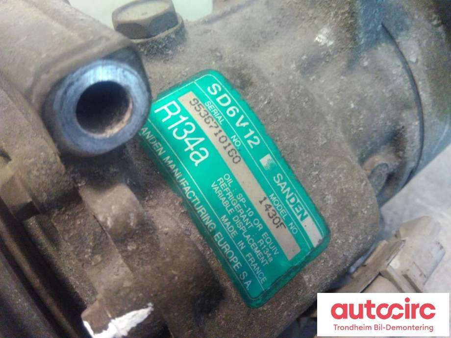 Aircondition kompressor til Peugeot 307 2001-2004 (Fase 1)  (SANDEN|6453JL|)