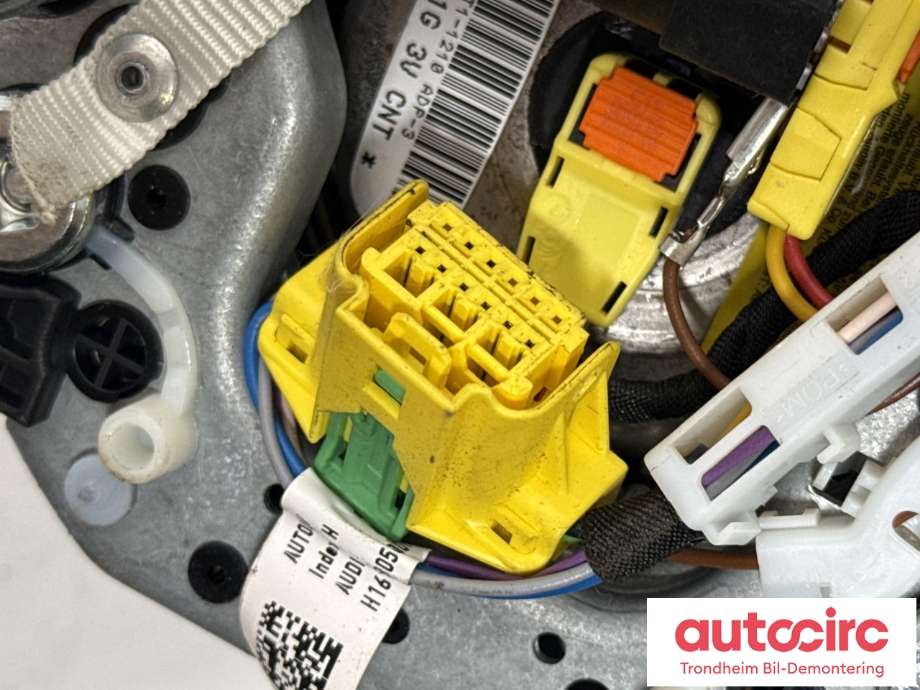 Airbag rattpute til Audi A6 2011-2014 (Type IV, Fase 1) (C7) (C7) (AUTOLIV|4G0880201F|)