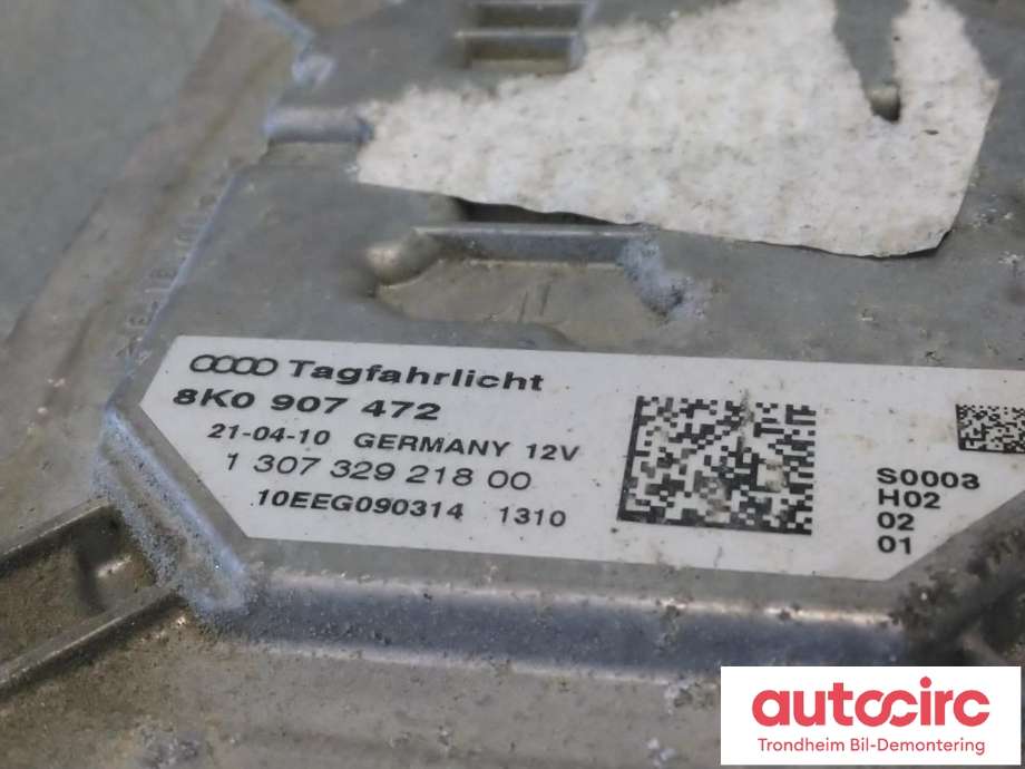 Styreenhet xenon/ballast til Audi A4, Allroad 2009-2016 (Type I) (B8) (B8) (..|8K0907472|8K0907472A|8K0 907 472 A)