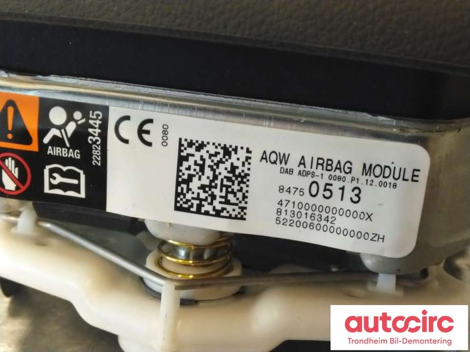 Airbag rattpute til Chevrolet Silverado 2019-->>  (GM|84750513|85522841|84750515)