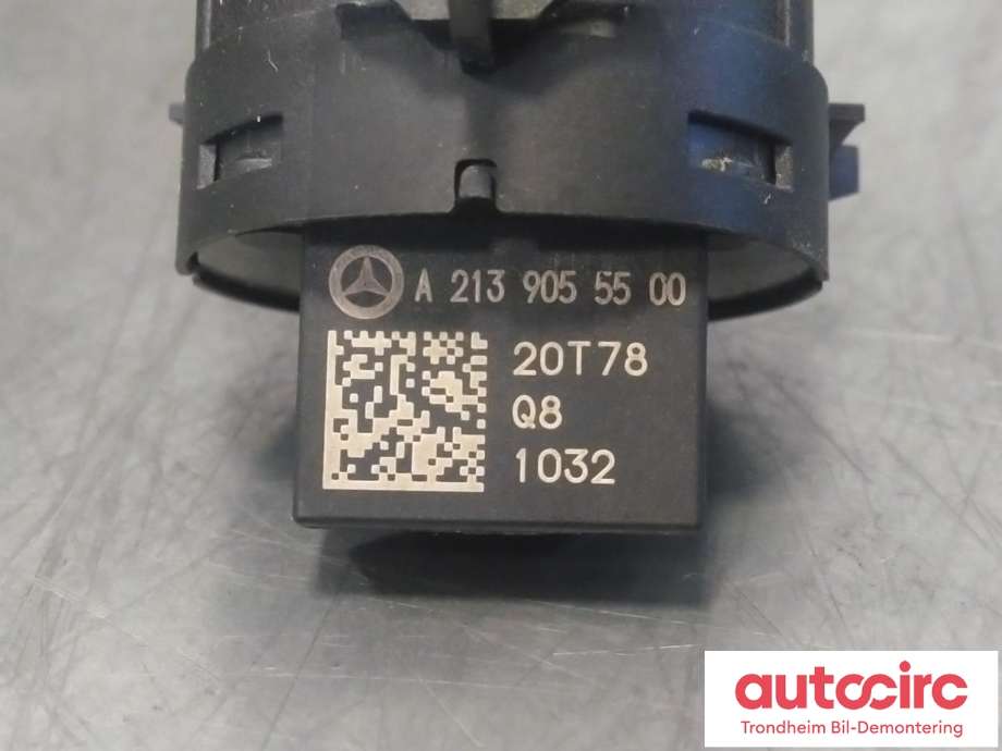 Bryter start/stopp til Mercedes E-Klasse 2016-2023 (W213) (W213) (MERCEDES-BENZ|A2139055500|A 213 905 55 00|)