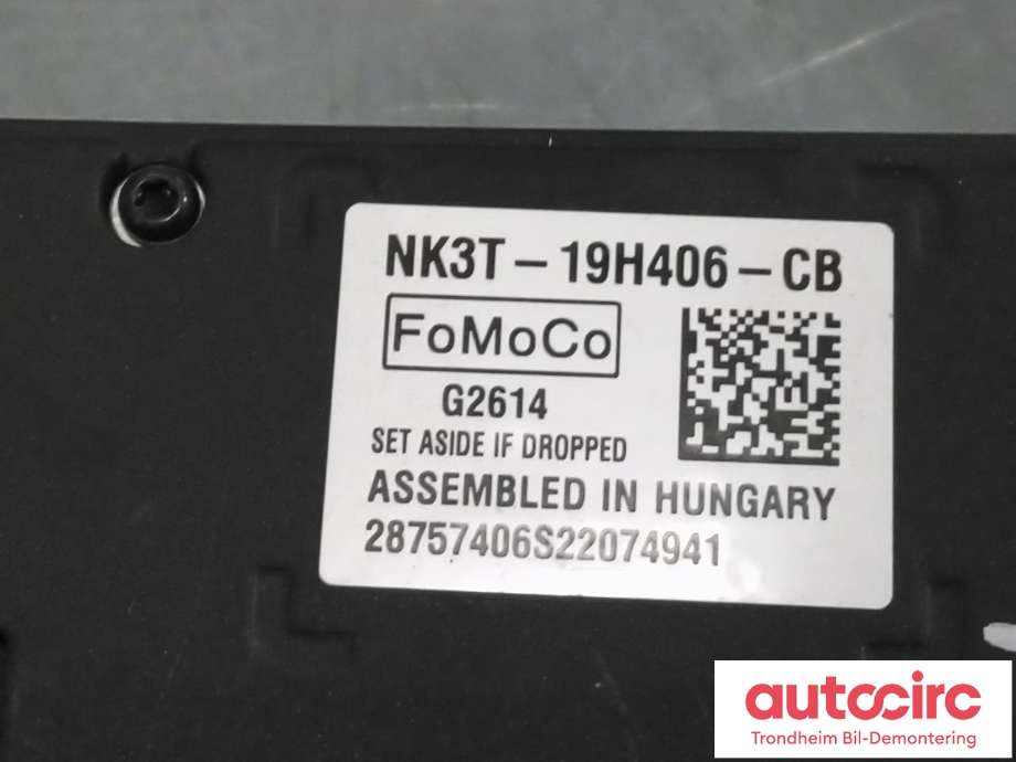 Kamera til Ford E-Transit 2022-->> (FOMOCO|NK3T-19H406-CB|2560419|)