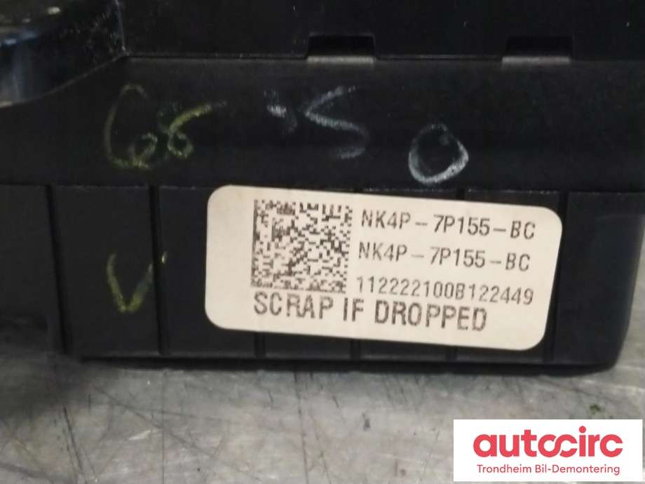 Girstang/girvelger automat til Ford E-Transit 2022-->>  (..|NK4P-7P155-BC|2718839|NK4P-7P155-BE)