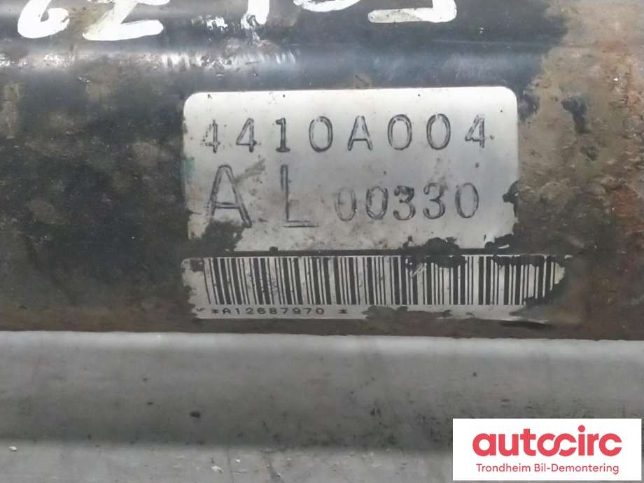 Tannstang til Mitsubishi Outlander 2010-2012 (Type II, Fase 2) (MITSUBISHI|4410A004|4410A006|)