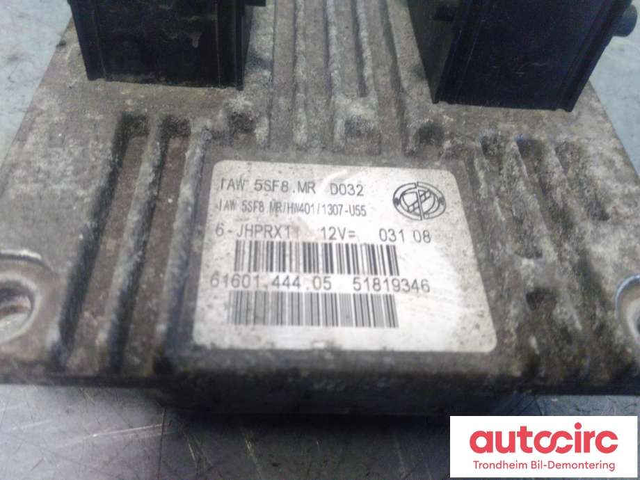 Styreenhet motor til Fiat 500 2008-2020 (...|51819346|6160144405|)