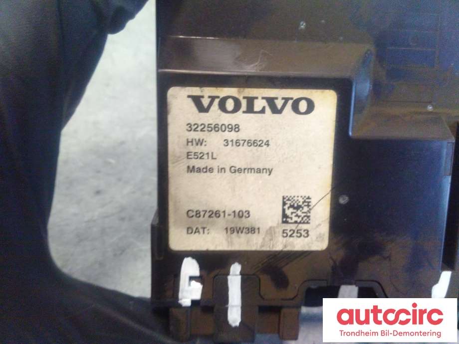 Styreenhet elektrisk bakluke til Volvo V60 / V60 CC 2018-->> (Type II)  (...|32256098|31676624|32200217)