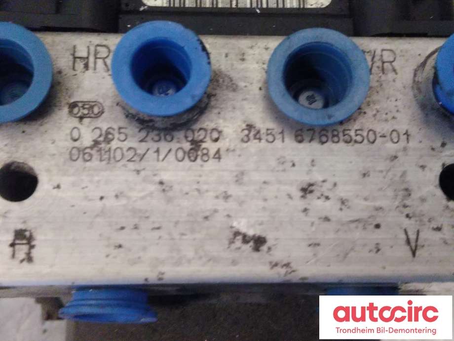ABS sentral til BMW 5-Serie 2003-2010 (E60/E61) (E60/E61) (BOSCH|34516768550|34516791108|0265236020| 34516777797)