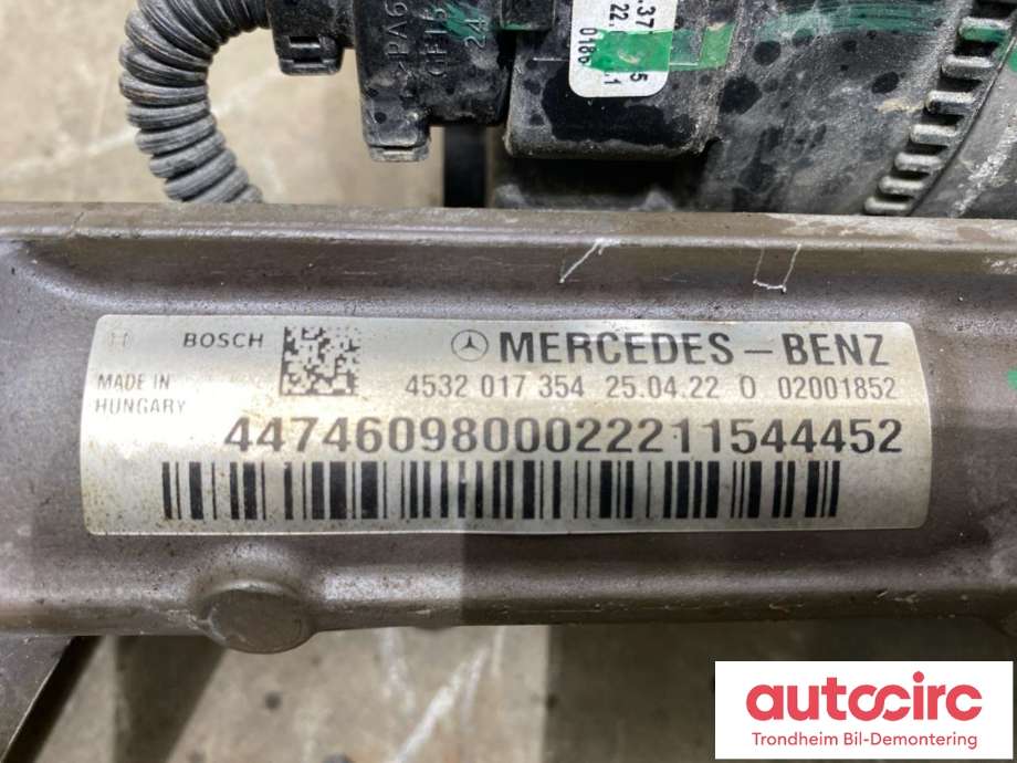 Tannstang elektrisk til Mercedes EQV 2020-->> (W447) (W447) (LES INFO|A4474609800|A 447 460 98 00|4474609800)