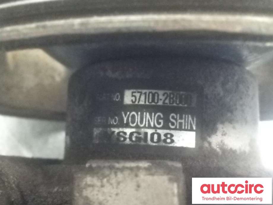 Servo pumpe mekanisk til Hyundai Santa Fe 2006-2009 (Type II, Fase 1)  (YOUNG SHIN|57100-2B000|571002B000|)