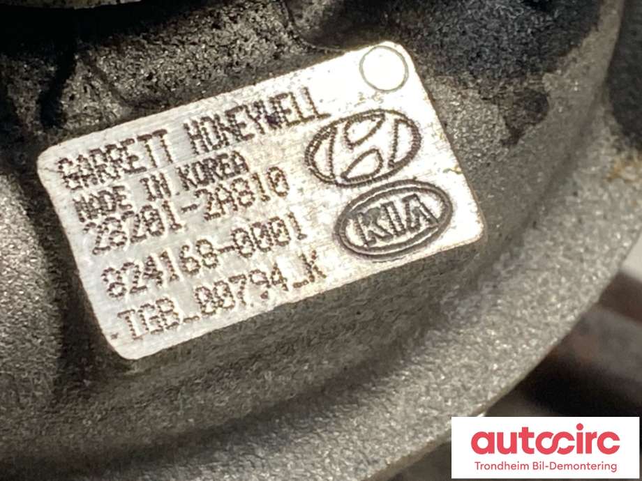 Turbo til Kia Optima 2014-2017  (HONEYWELL|282012A810|)