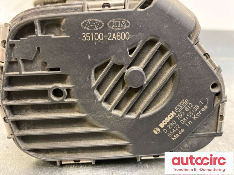 Spjeldhus til Kia Optima 2014-2017  (BOSCH|351002A600|0 280 750 612|)