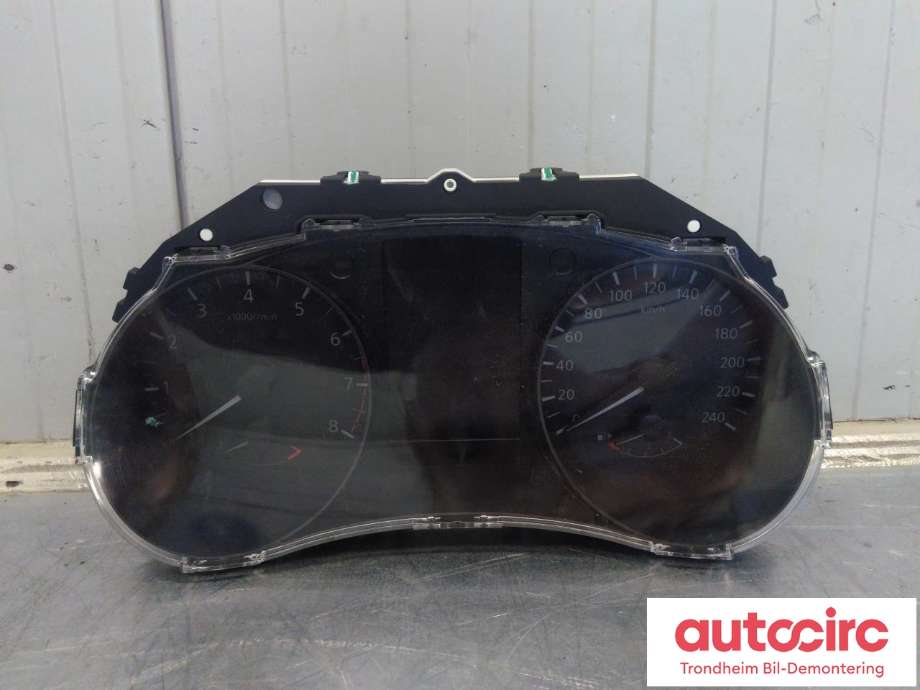 Instrumentpanel til Nissan Qashqai 2014-2021 (Type II) (..|248104EL5B|248104EL7B|4EL5B)