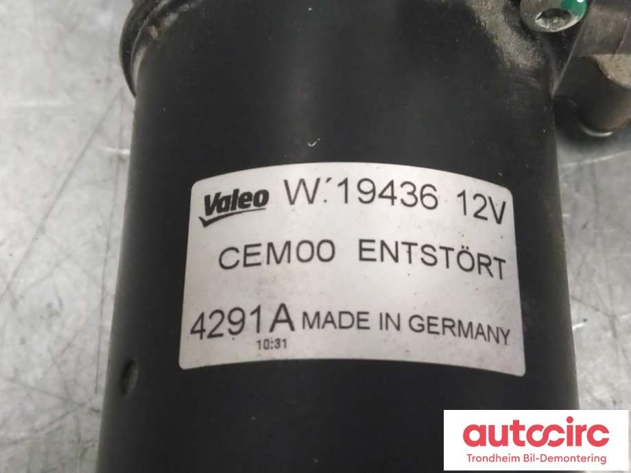 Viskermotor frontrute til Citroën DS4 2011-2017  (..|6405RK|W 19436|)