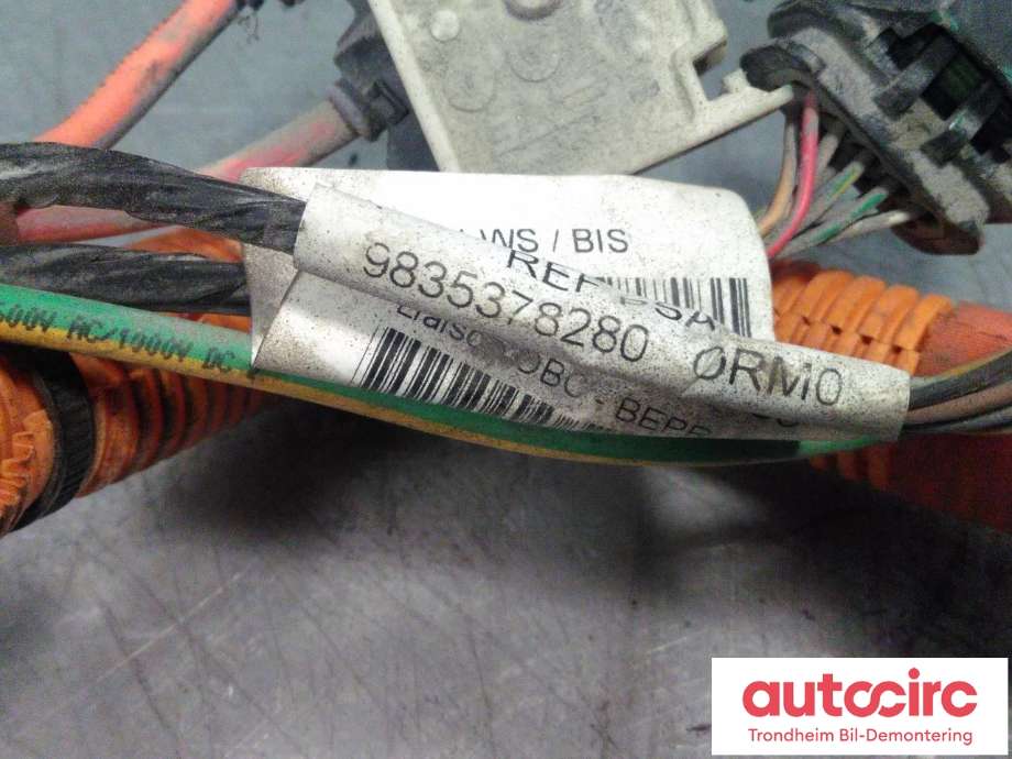 Batterilader inntak/luke til Peugeot 508 2018-->> (Type II)  (PSA|9835378280|)