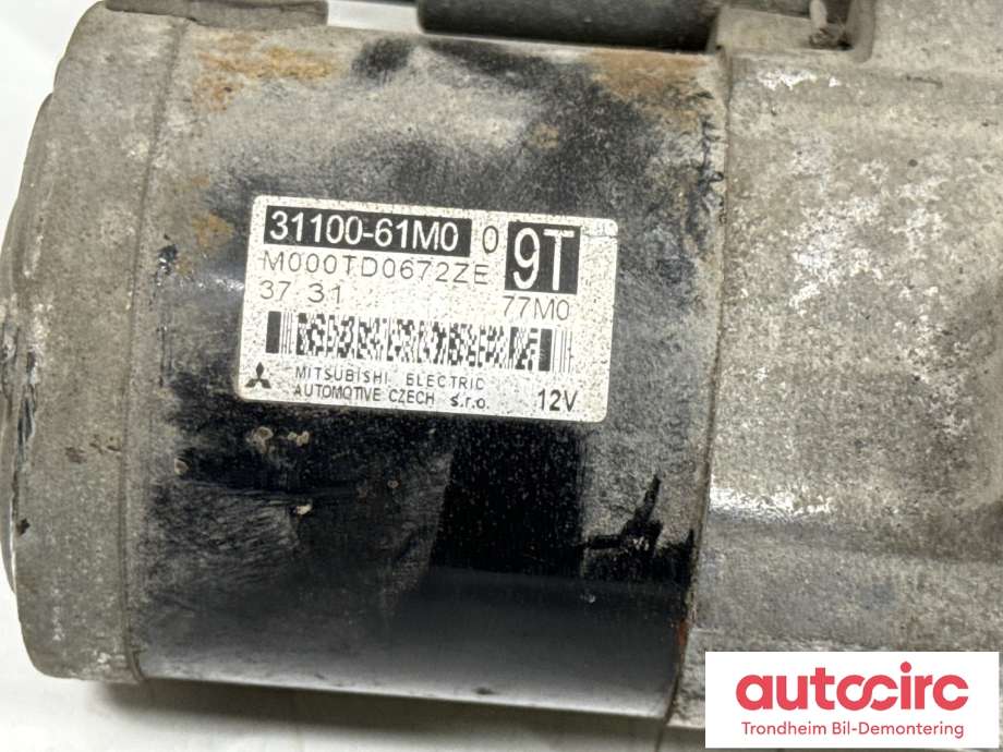 Starter til Suzuki SX4 S-CROSS 2013-->> (Type II)  (MITSUBISHI ELECTRIC|31100-61MA0|)