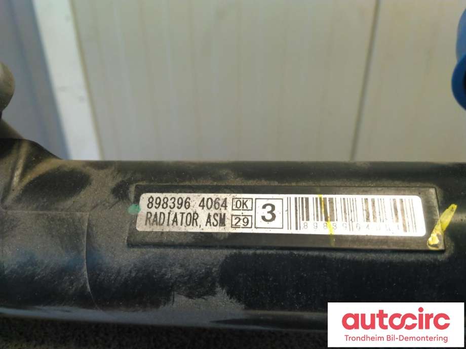 Radiator (automat gir) til Isuzu D-Max 2021-->> (Type III)  (..|8983964064|)