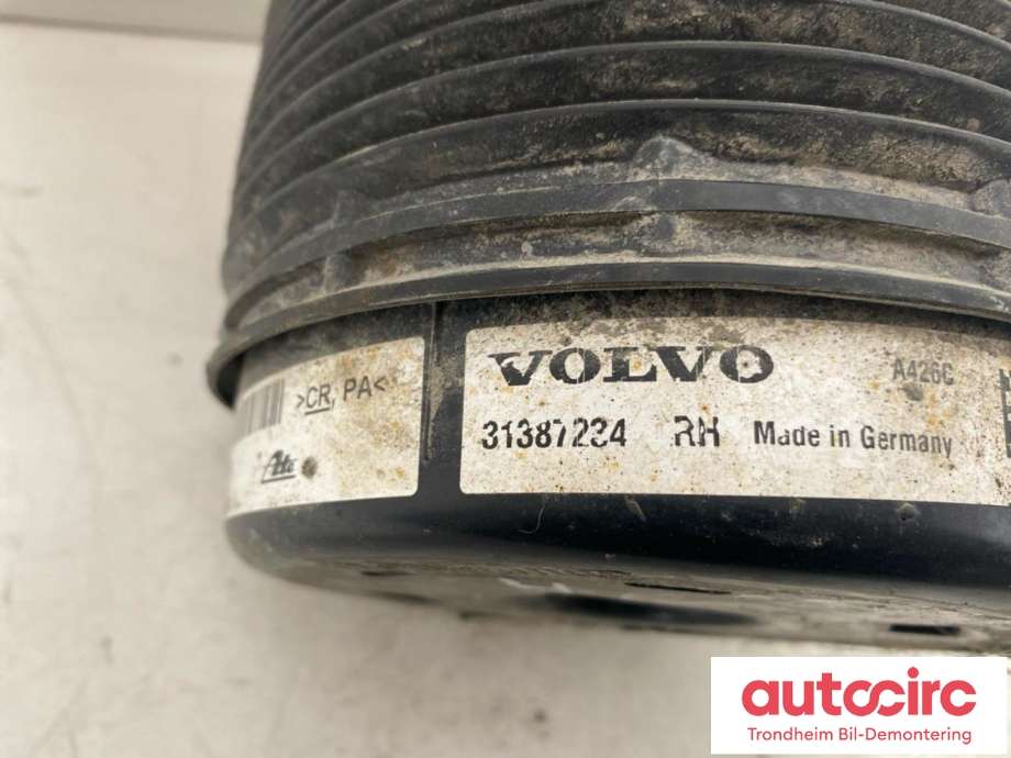 Fjær bak nivå luftpute/belg til Volvo V90 / V90 CC / S90 2016-->> (ATE|31387234|15.1400-1980.3|)