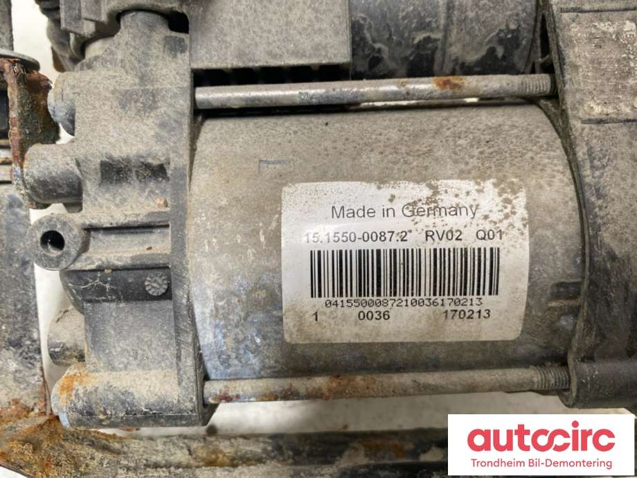 Kompressor nivå/luft til Volvo V90 / V90 CC / S90 2016-->>  (CONTINENTAL|31360720|15.1550-0087.2|15.1500-0071.3)