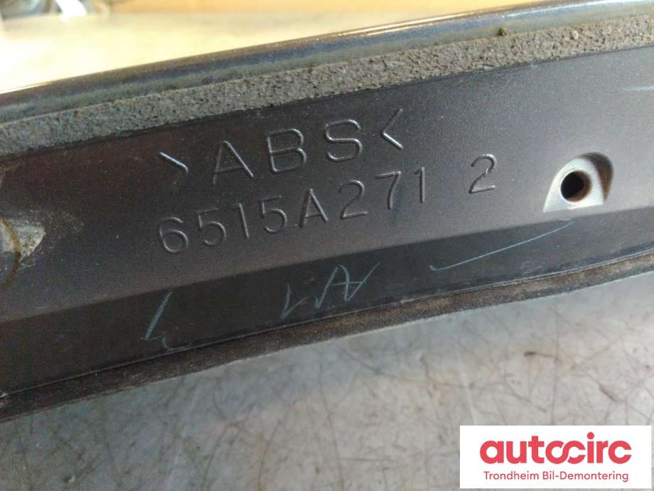 Spoiler bakluke til Mitsubishi Space Star 2013-->> (Type II)  (..|6515A271|6515A271HA|)