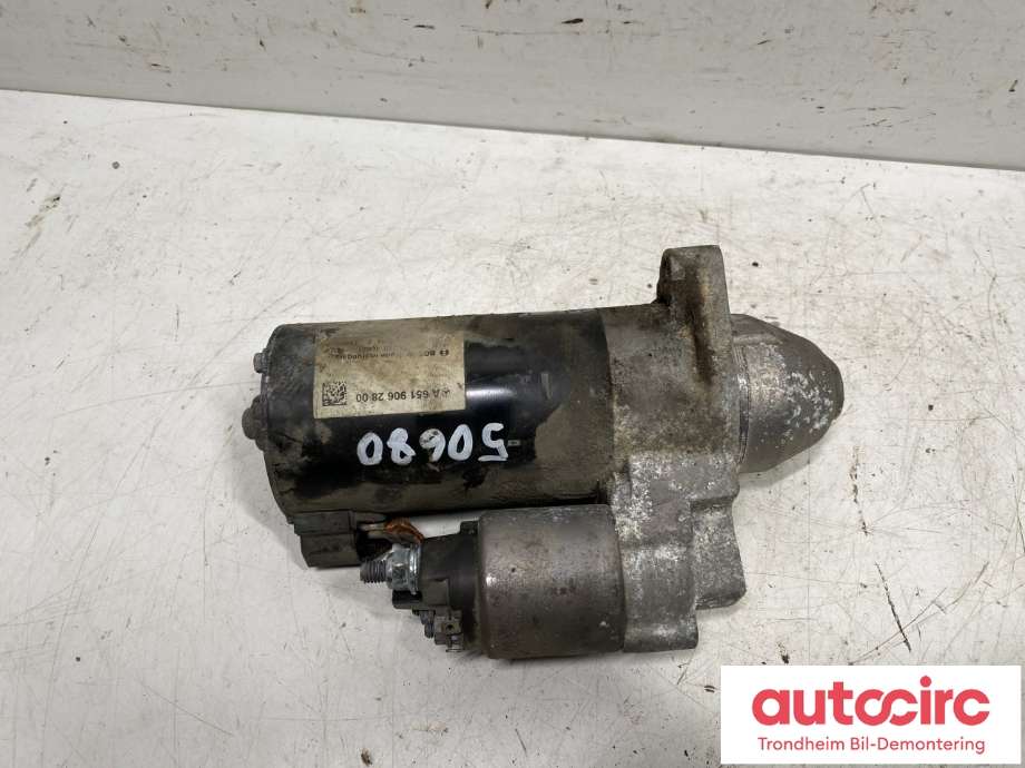 Starter diesel til Mercedes E-Klasse 2013-2016 (Fase 2) (W212) (W212) (..|A6519062300|A6519064300|A6519062800)
