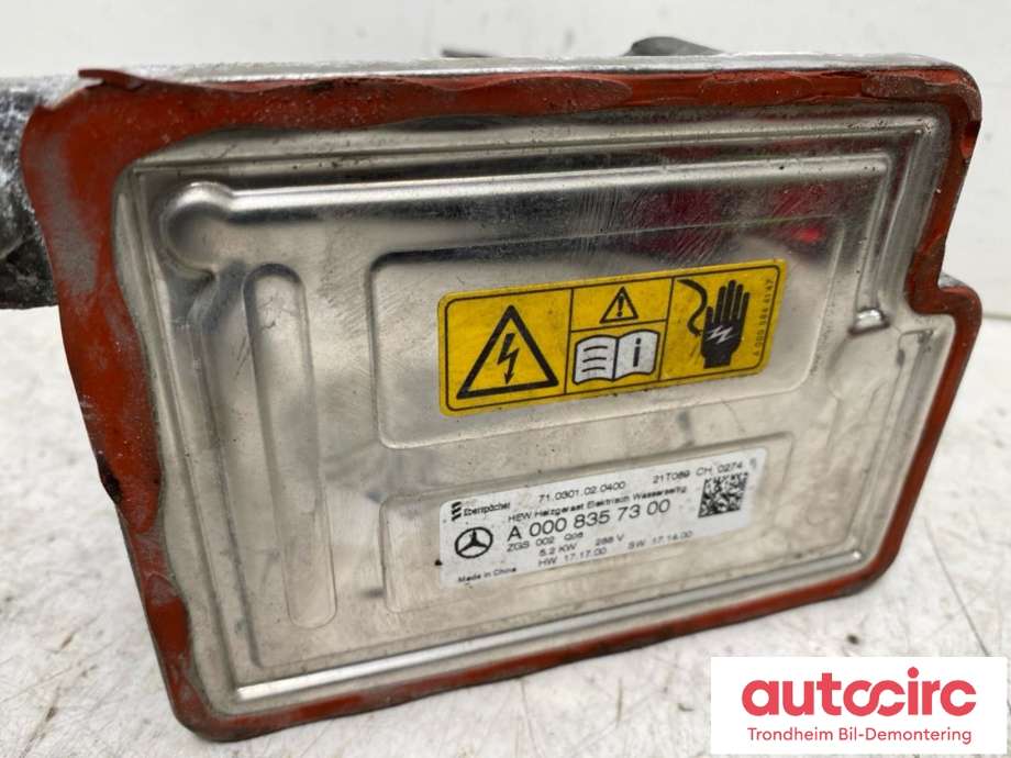 Motorvarmer elektrisk til Mercedes EQV 2020-->> (W447) (W447) (..|A0008357300|A1678354200|)