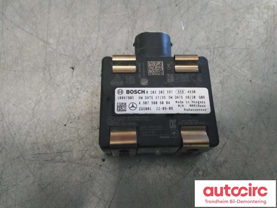 Sensor radar til Mercedes Sprinter, 2018-->> (907/910) (907/910) (BOSCH|A9079006004)