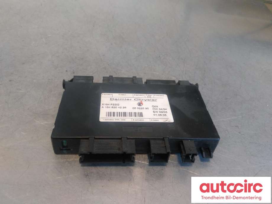 Styreenhet sete til Mercedes GL, 2006-2012 (X164) (X164) (...|A1648204226)
