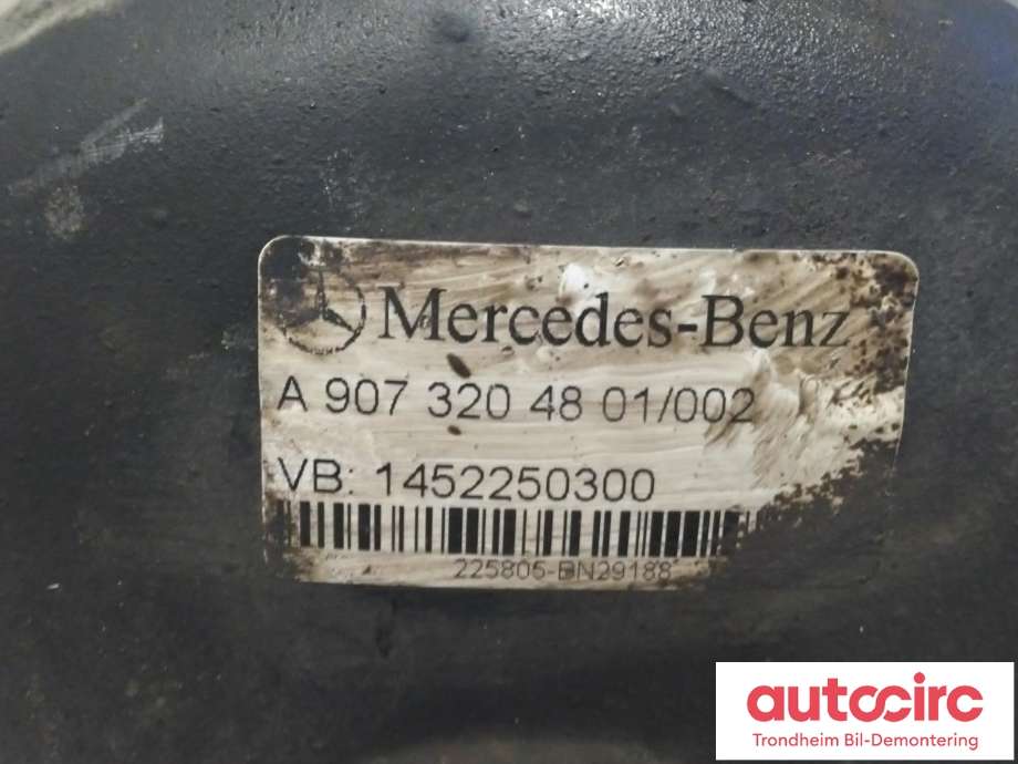Lufttørke/regulator til Mercedes Sprinter 2018-->> (907/910) (907/910) (FRAUENTHAL AUTOMOTIVE|A9073204801|)