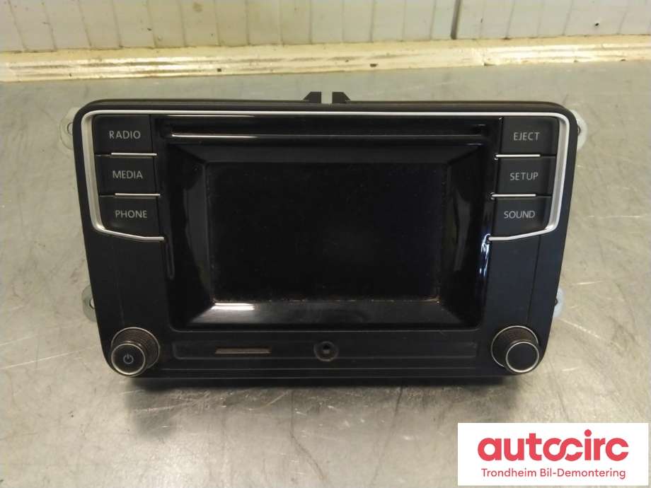 Bilstereo til VW Caddy, 2015-2020 (Type III, Fase 3)  (..|1K8035150E)