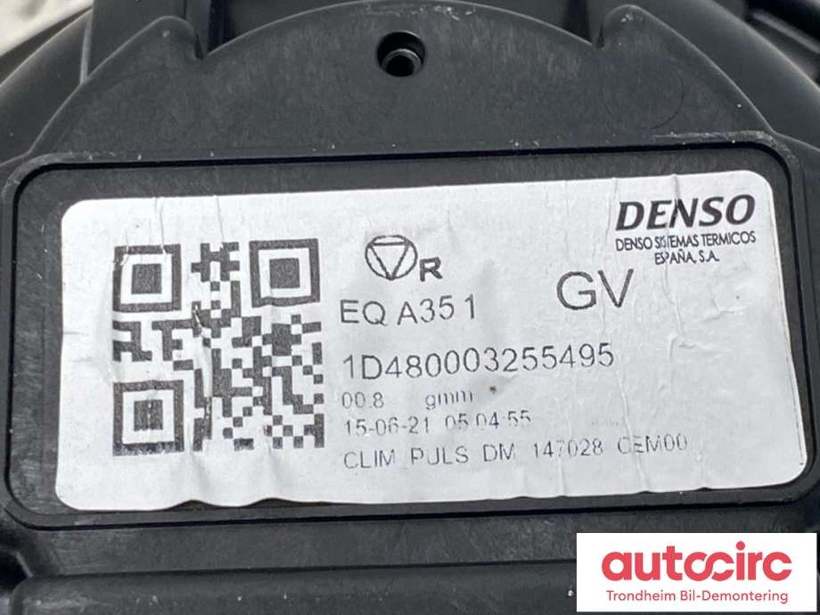 Varmeapparat motor til Opel Vivaro C 2020-->>  (..|1D480003255495|)