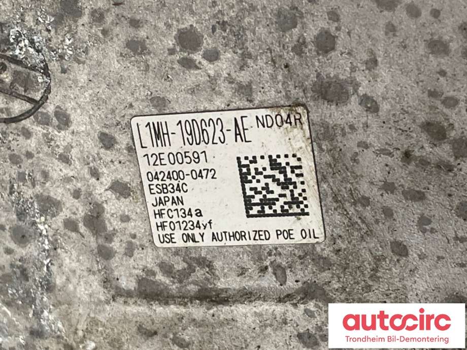 Aircondition kompressor hybrid til Ford Explorer 2020-->>  (2468525|L1MH-19D623-AE|)