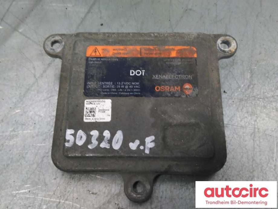 Styreenhet xenon/ballast til Tesla Model S, 2013-2016 (Fase 1)  (OSRAM|A70525700DG)