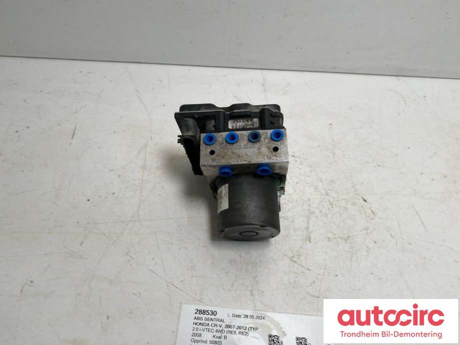 ABS sentral til Honda CR-V 2007-2012 (Type III) (BOSCH|57110-SWW-E014-M1|57111-SWW-E00|57111SWWE00| 57110SWWE014M1| 0265235304| 0265950676)