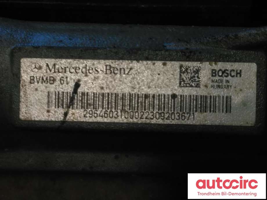 Tannstang elektrisk til Mercedes EQS SUV 2022-->> (X296) (X296) (MERCEDES-BENZ|A2964603100|)