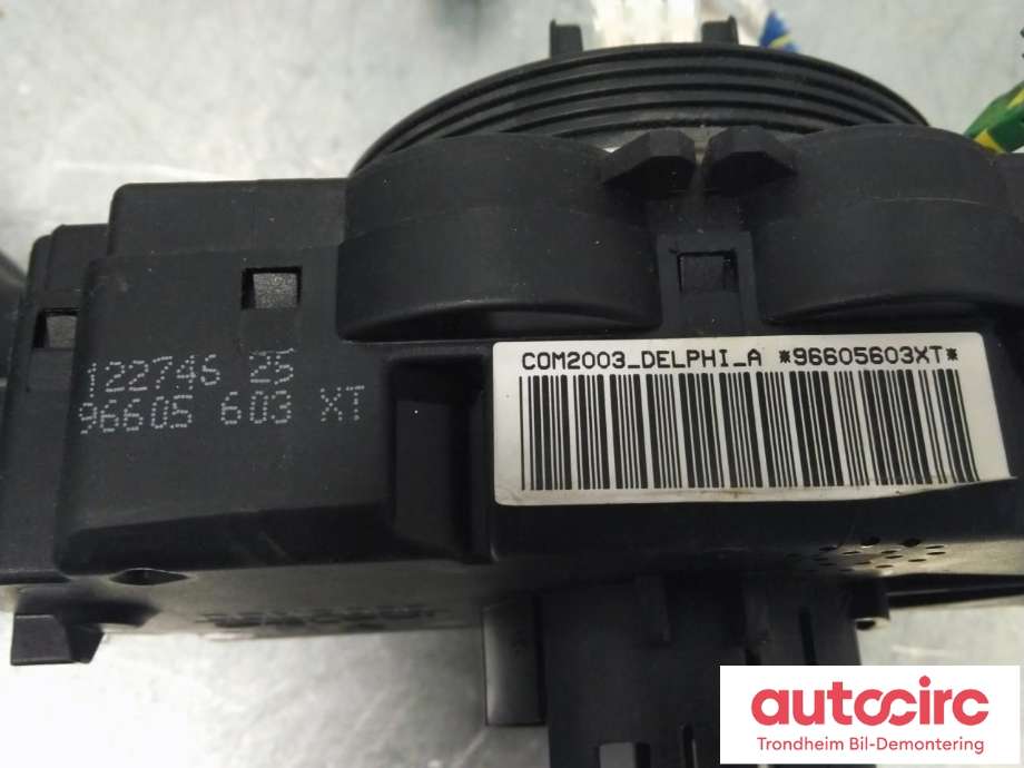 Bryter combi til Peugeot 307 2005-2008 (Fase 2) (DELPHI|96605603XT|6242A8|)
