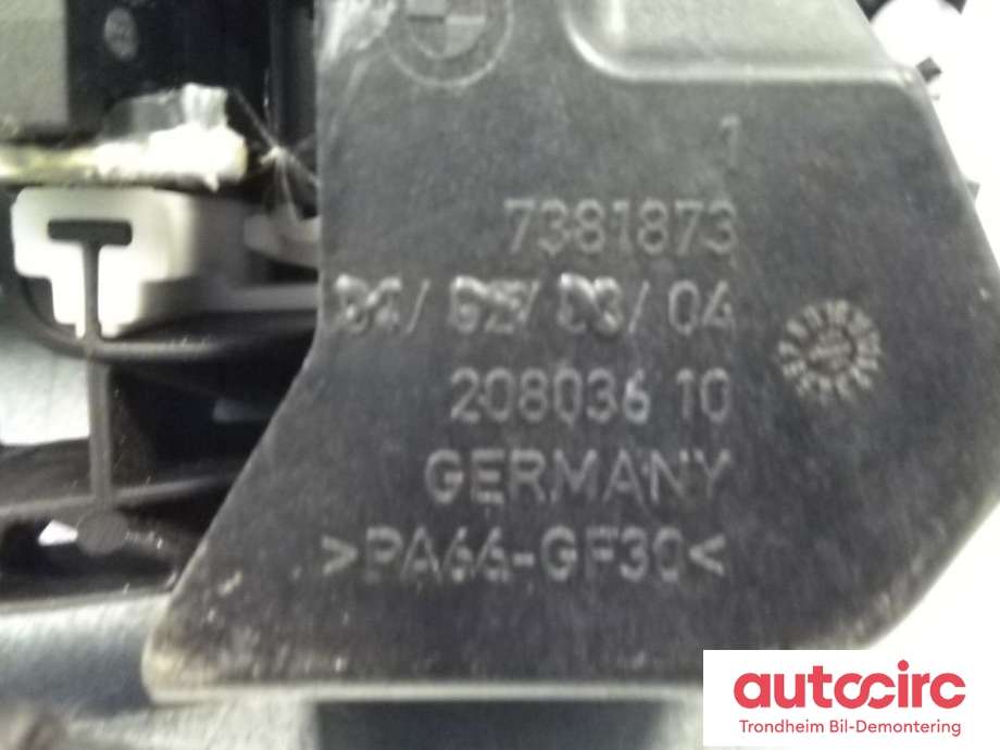Dørhåndtak utv venstre bak til BMW X5 2013-2018 (F15) (F15) (..|51217433843|51 21 7 433 843|)