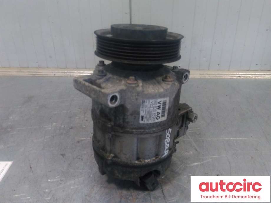 Aircondition kompressor til Škoda Octavia 2005-2008 (Type II, Fase 1)  (VALEO|1K0820859D|1K0820859QX|1K0820808F)