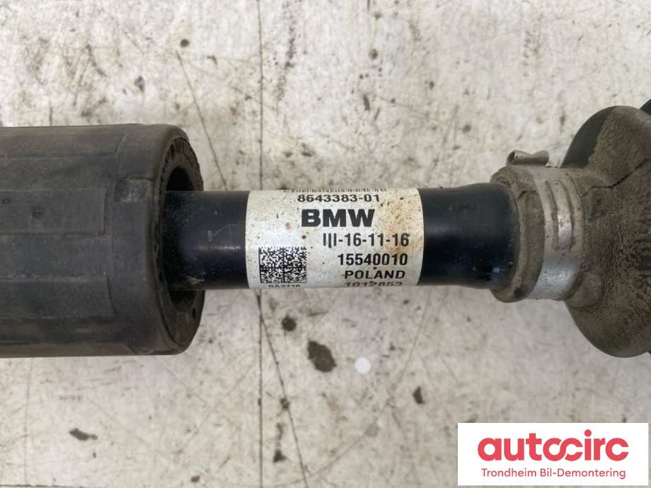 Drivaksel venstre foran, hybrid til BMW 2-Serie, Active/Gran Tourer 2014-->> (F45/F46) (F45/F46) (..|31605A2E013|8643383|5A2E013)