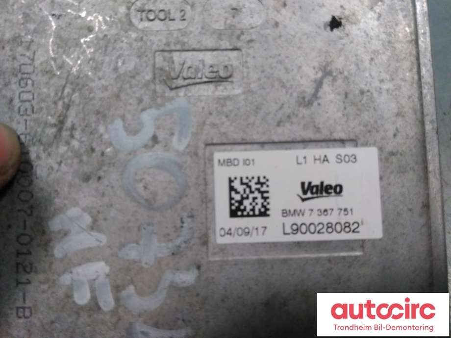 Styreenhet LED til BMW i3 2013-2022  (VALEO|7367751|63117367751|63 11 7 367 751)