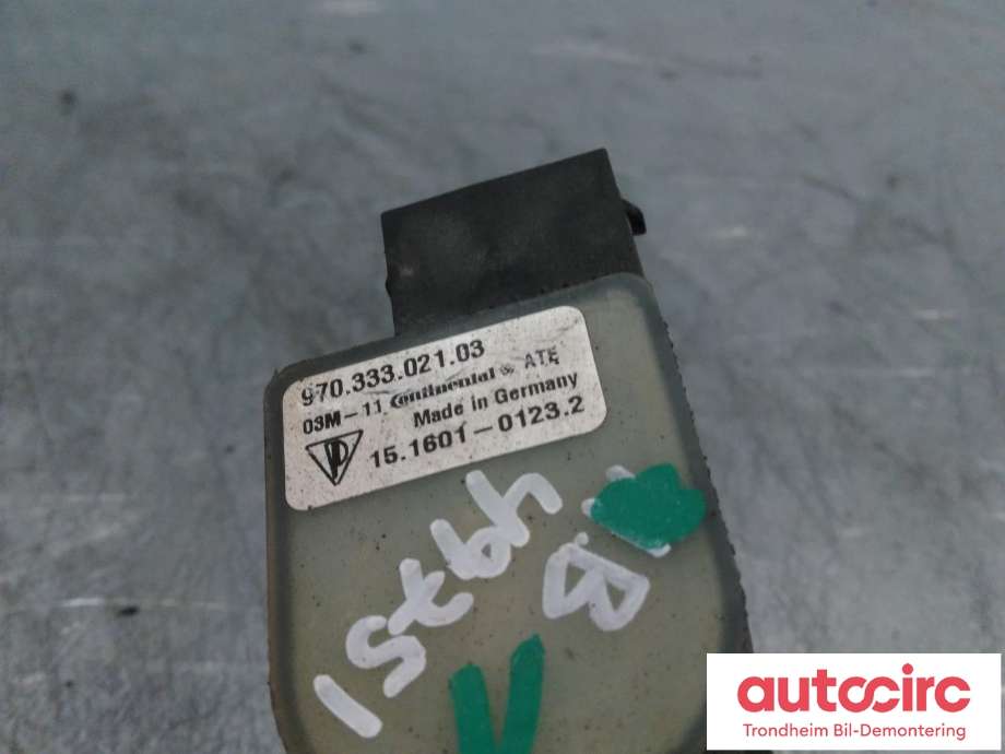 Sensor nivå, venstre bak til Porsche Panamera 2009-2017 (Type I) (970) (970) (...|97033302103|15.1601-0123.2|)