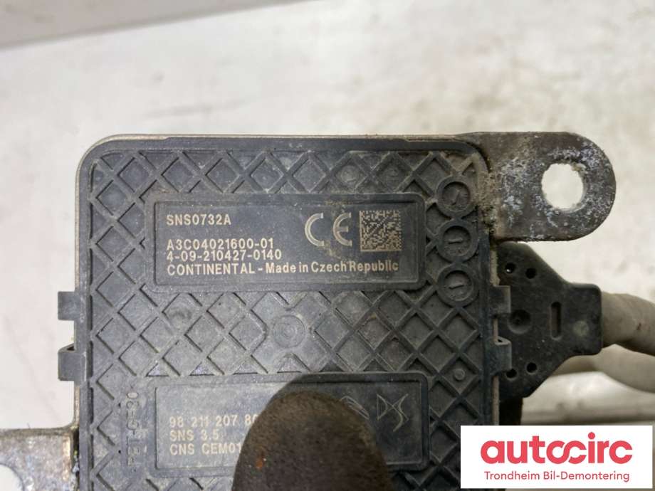 Partikkelfilter til Peugeot Boxer 2014-->> (Type III, Fase 2) (1620046880|1648181880|)