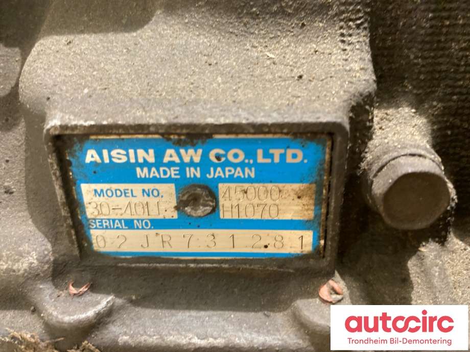 Girkasse 4WD hovedkasse til Hyundai Terracan 2002-2007 (AISIN AW CO./BORG WARNER|45000H1070|47000H1030| 44-24-000-001|30-40LE)
