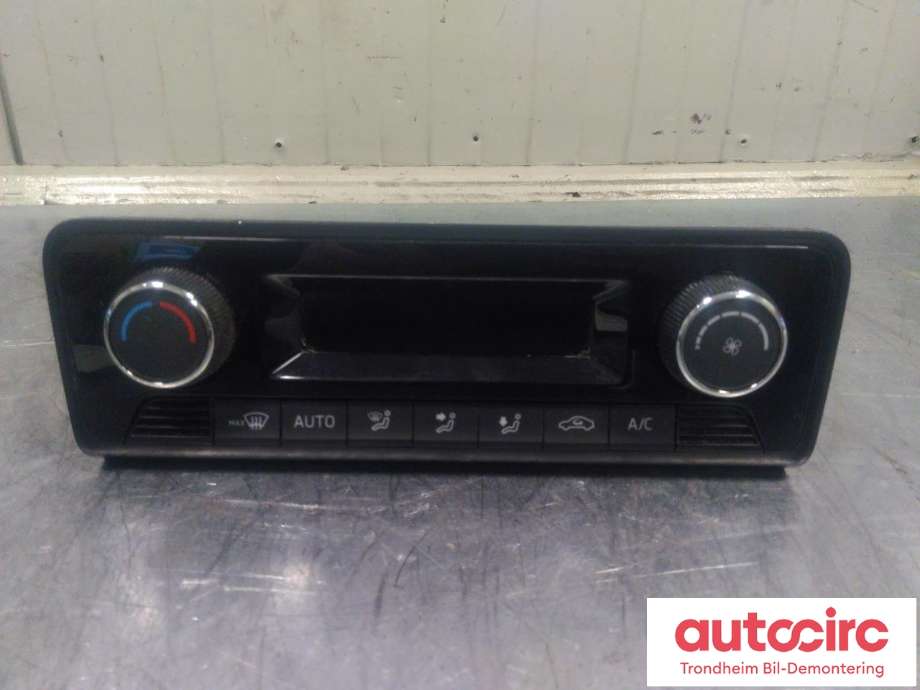 Varmeapparat betjening til Škoda Fabia 2014-2021 (Type III) (VALEO|6V0907044C|6V0907044D|6V0907044C BYY)
