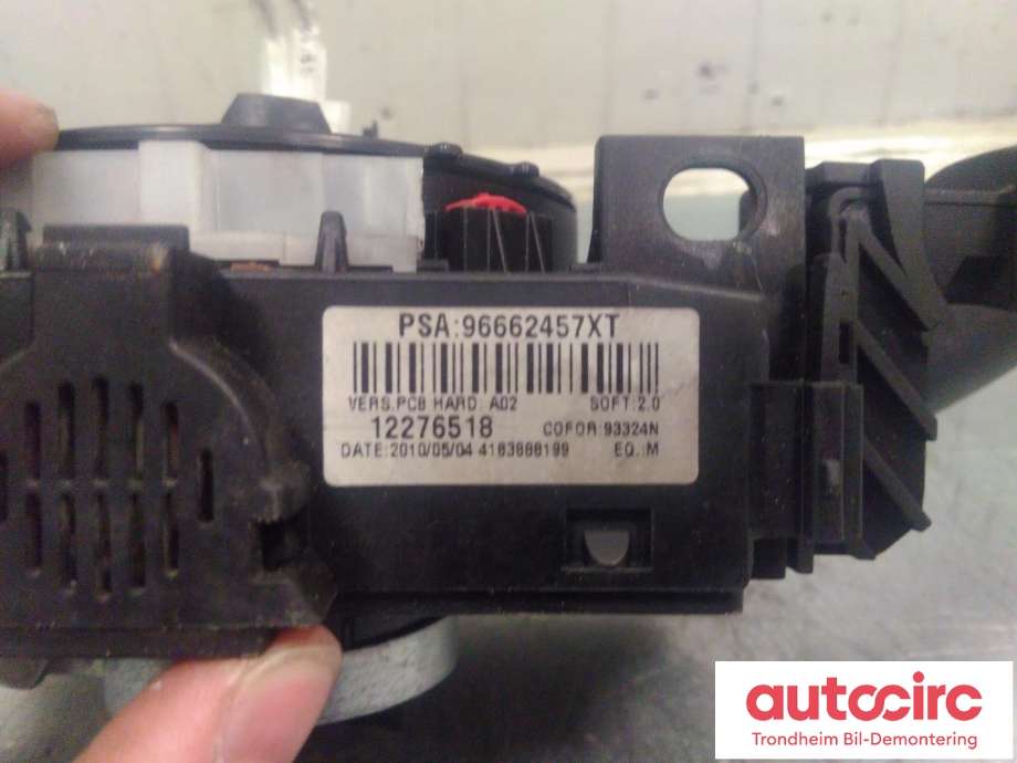 Bryter combi til Peugeot Partner 2008-2015 (Type II, Fase 1) (DELPHI|96662457XT|624320|98062253XT)