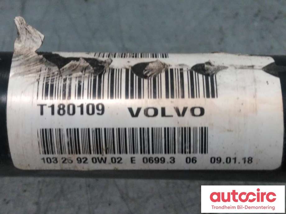 Drivaksel venstre bak, hybrid til Volvo XC90 2015-2025 (Type II)  (..|36012732|)