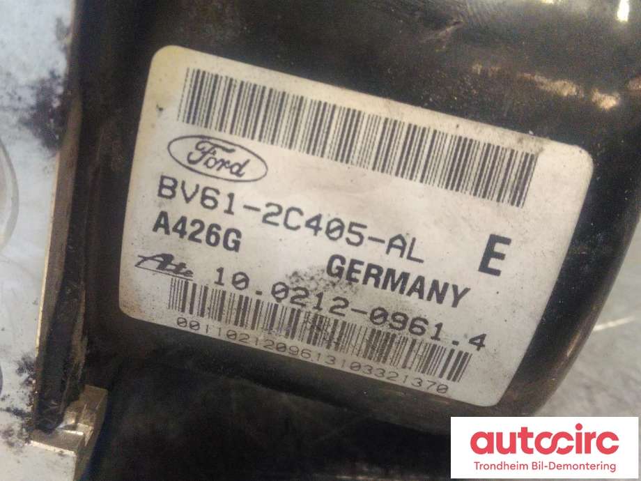 ABS sentral til Ford Focus 2014-2018 (Type III, Fase 2)  (ATE|BV61-2C405-AL|BV61-2C405-BJ|1847182)