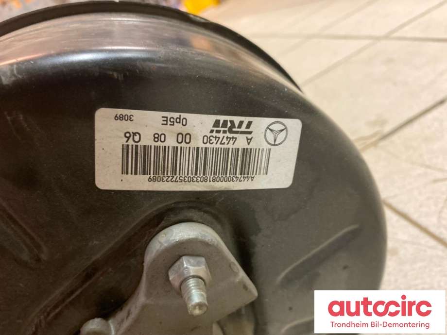 Bremsekraft-forsterker til Mercedes Vito 2014-->> (W447) (W447) (TRW|A4474310227|A4474310200|)