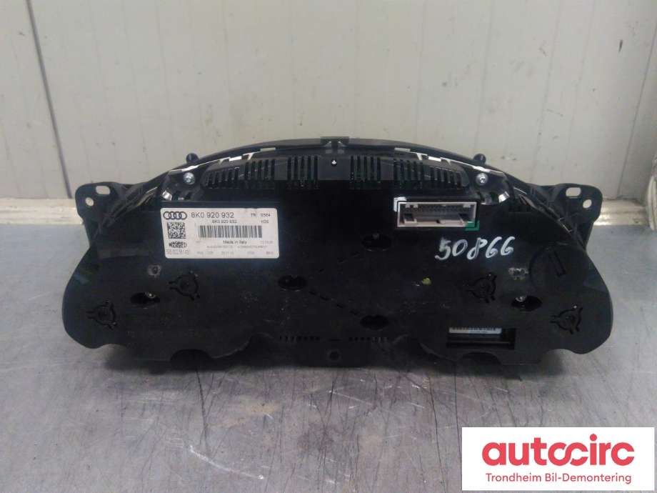 Instrumentpanel til Audi A4, Allroad 2009-2016 (Type I) (B8) (B8) (MAGNETI MARELLI|8K0920932|8K0 920 932|503002561431| 503.002.561.431)